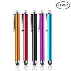 EVERMARKET INC Evermarket Assorted colors Stylus Pen Universal Touch Screen capacitive Stylus for Kindle Touch Screen, for Apple iPad iPhone Xs Max, XS, X