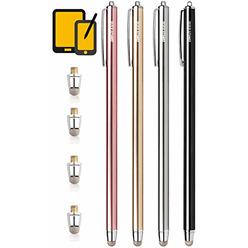 Dimples Excel Stylus Pens for Touch Screens Long Stylus Pen for Ipad Stylist Pens for Tablets Tablet Pen Cell Phone Stylus Tablet Stylus