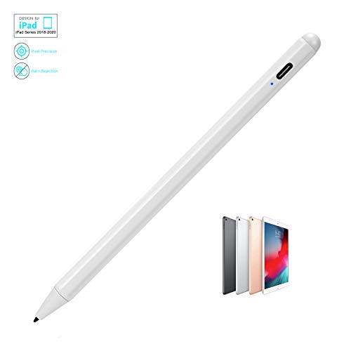 EDIVIA iPad Stylus Pen 20182020 with Palm Rejection, Active Digital