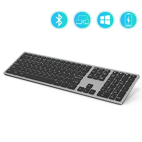 Seenda Multi Device Bluetooth Keyboard,seenda Aluminum Wireless