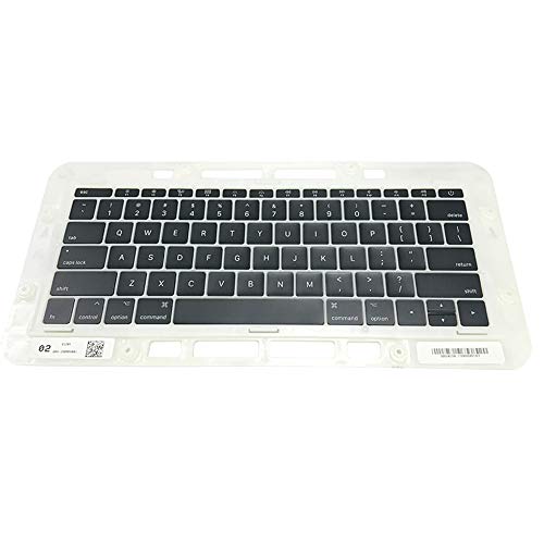 Willhom Keyboard Keys, Keycap US Set Replacement for MacBook Pro 13-inch Function Keys A1708 2016 2017