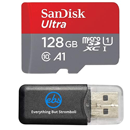 SanDisk 128GB Ultra UHS-I Class 10 Micro SDXC Memory Card works with Motorola Moto X4, G5S Plus, G5S, Z2 Force Edition, E4