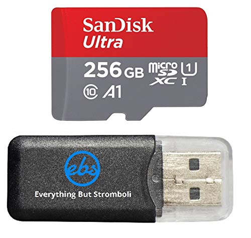 SanDisk 256GB Ultra Micro SDXC Memory Card Works with Samsung Galaxy Tab A (2018), Tab 10.5, Tab S4 Cell Phone UHS-I Class 10