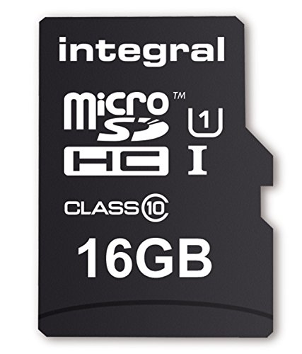 Integral UltimaPro 16GB Class 10 Micro SDHC Memory Card with Adapter