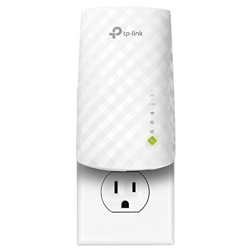 TP-Link AC750 WiFi Range Extender - Dual Band Cloud App Control Up to 750Mbps, One Button Setup Repeater, Internet Booster,