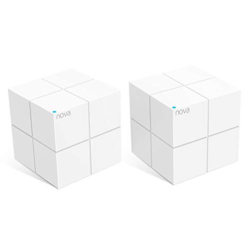 Tenda Whole Home Mesh WiFi System - Dual Band Gigabit AC1200 Router Replacement for SmartHome,Works with Amazon Alexa for
