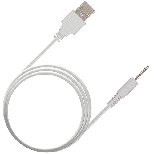 FENERGY SHOP Replacement DC Charging Cable | USB Charger Cord - 2.5mm (White) - Fast Chargingâ€¦