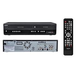 Sanyo DVD / VCR Recorder and Player Combo - 2-Way Recording - VHS to DVD, DVD to VHS (Renewed)