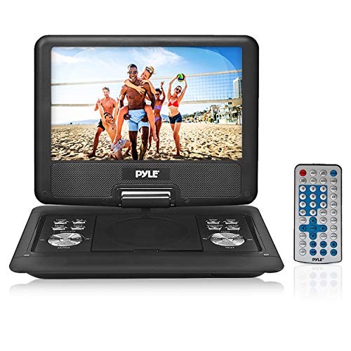 Pyle Portable DVD CD Player - 14 Inch High Resolution TFT Swivel Angle ...