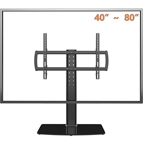 HEMUDU Universal TV Stand/Base Tabletop TV Stand with Wall Mount for 40