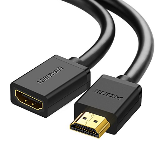 UGREEN HDMI Extension Cable 4K HDMI Extender Male to Female Compatible for Nintendo Switch, Xbox One S 360, PS5, PS4, Roku TV