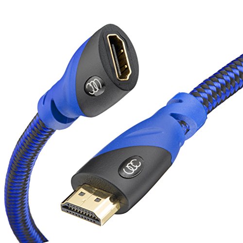 Ultra Clarity Cables High Speed HDMI Extension Cable - 20 ft - Male to Female Connector 4k HDMI Extender