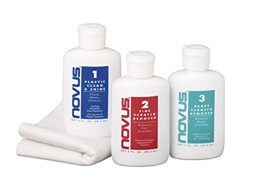 Novus Cleaning and Scratch Remover Kit with Cleaning Cloth