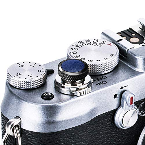 JJC Soft Camera Shutter Release Button Cap for Fuji Fujifilm X-T4 X-T3 X-T2 XT30 XT20 XT10 X-Pro3 X-Pro2 X-Pro1 X100V X100F