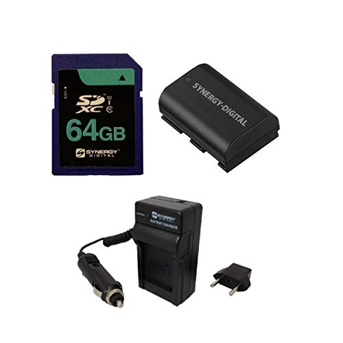 Synergy Digital Accessory Kit Compatible with Synergy Digital, Works with Canon EOS R Digital Camera Includes: SDLPE6 Battery, SDM-1511
