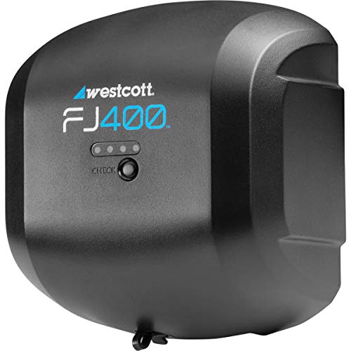 Westcott FJ400 AC/DC Lithium Polymer Battery - 480 Full Power Flashes, 0.9sec Recycle Time at Full Power