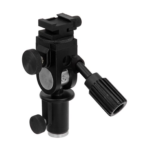 Fotodiox Ultra Heavy Duty Flash Umbrella Bracket -- With Swivel/Tilt Head, Mountable to Light stand and Tripod - fits Canon