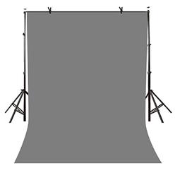 lylycty Lyly County 5x7ft Photography Studio Non-Woven Backdrop Gray Backdrop Solid Color Backdrop Simple Background LY076