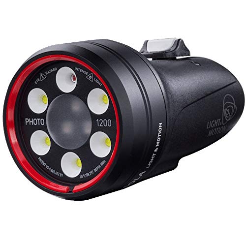 Light and Motion SOLA Photo 1200 (US) Dive Light - Red