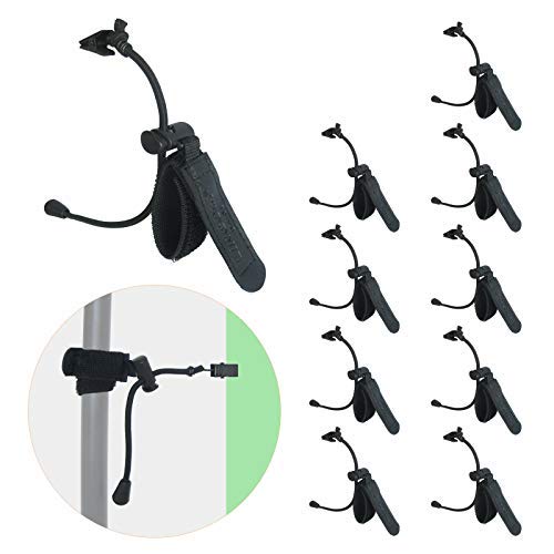 LINCO Lincostore Studio Backdrop Stand Clamp Clips Holder for Backgroud Muslin (10 Pack)