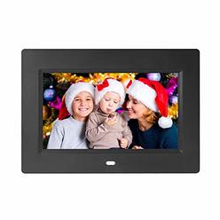 Aowasi 7 Inch Digital Photo Frame Digital Picture Frame IPS Display Full View Angle Electronic Photo Frame Video Music Playback with