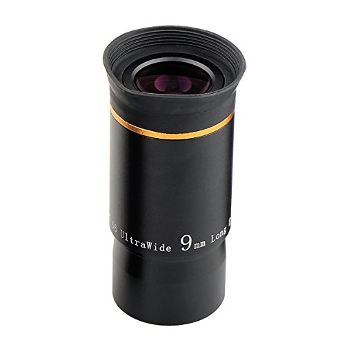 SVBONY Telescope Eyepiece Fully Mutil Coated 1.25 inches Telescope Accessories Set 66 Degree Ultra Wide Angle HD 9mm for