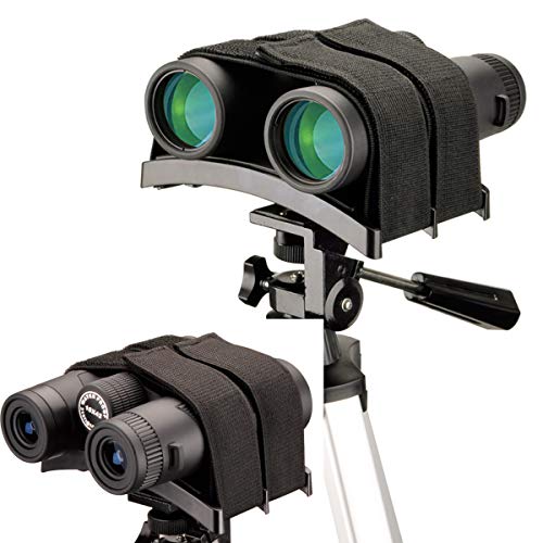 Gosky Universal Binocular Tripod Mount, Stabilite Binocular Tripod Adapter -1/4-20 - New Binocular Rest Compatible with All