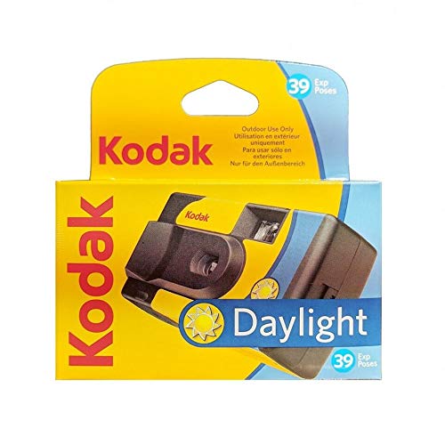 Kodak SUC Daylight 39Â 800iso Disposable Analog CameraÂ â€“Â Yellow and Blue