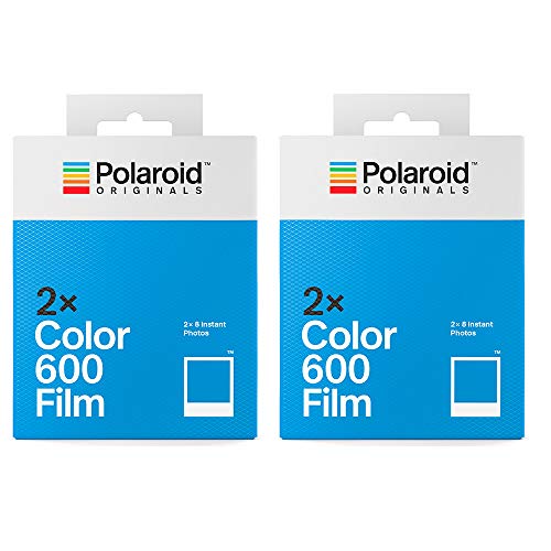 Polaroid Originals 600 Film 4 Pack Bundle (32 Photos), Color 600 Film 4 Pack, 32 Photos (5037)