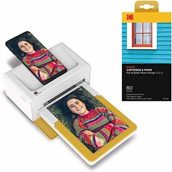 Kodak Dock Plus Instant Photo Printer â€“ Bluetooth Portable Photo Printer Full Color Printing â€“ Mobile App Compatible with