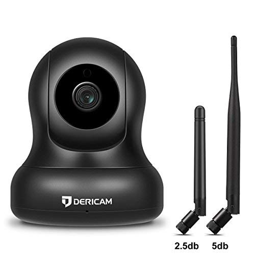 Dericam Wireless Security Camera, WiFi Home Indoor Camera, IP Camera 1080P Camera, 2 Way Audio Night Vision with an