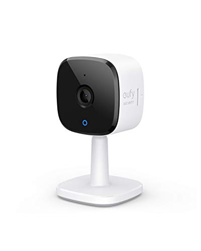 eufy Security 2K Indoor Cam, Plug-in Security Indoor Camera with Wi-Fi, IP Camera,Human and Pet AI, Works with Voice