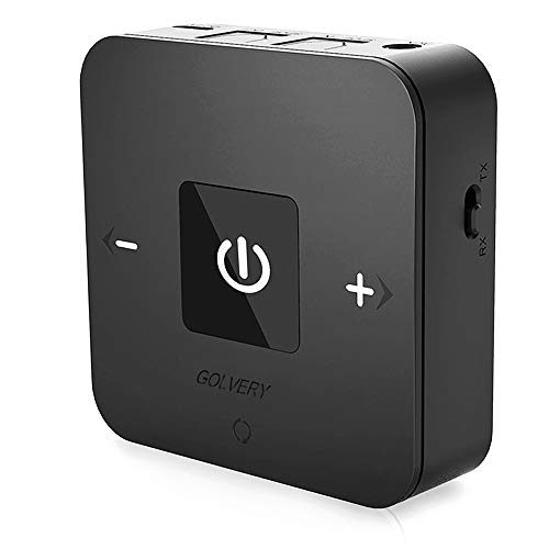 eenvoudig Tien Word gek BTI-038 Golvery Bluetooth V5.0 Transmitter and Receiver, Wireless Optical  TOSLINK and 3.5mm Aux Adapter, Low Latency for TV Car