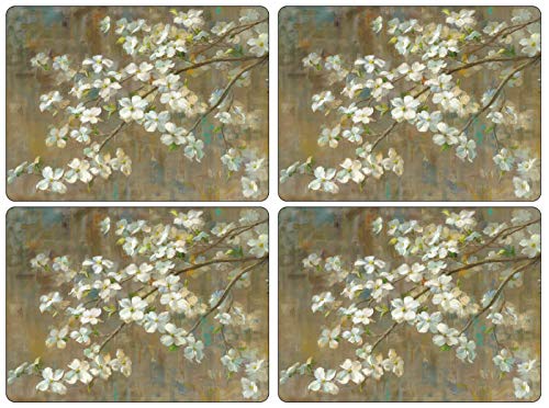 Pimpernel Dogwood in Spring Collection Placemats - Set of 4