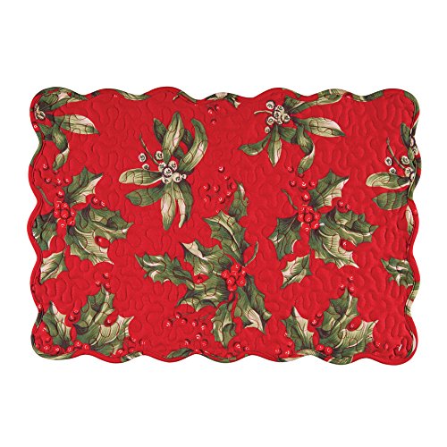 C&F Enterprises C&F Home Holly Bouquet Holiday Christmas Floral