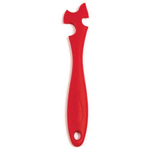 Norpro 1229 Silicone Oven Rack Push/Pull Tool, Red
