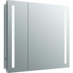 Kohler 99009-TLC-NA Verdera Lighted Medicine Cabinet, Aluminum