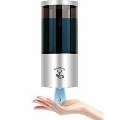 GUUKAR Automatic Soap Dispenser Hand Sanitizer Dispenser Wall Mount Touchless Soap Dispenser with Infrared Sensor, Battery