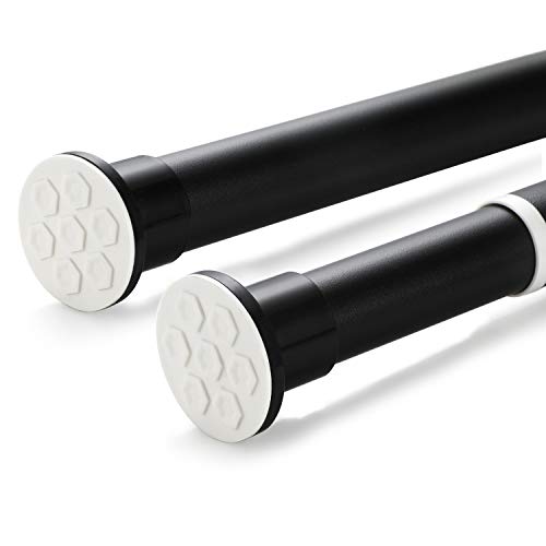 Oxdigi Room Divider Tension Curtain Rod Long / 141.7161.4 inches Large