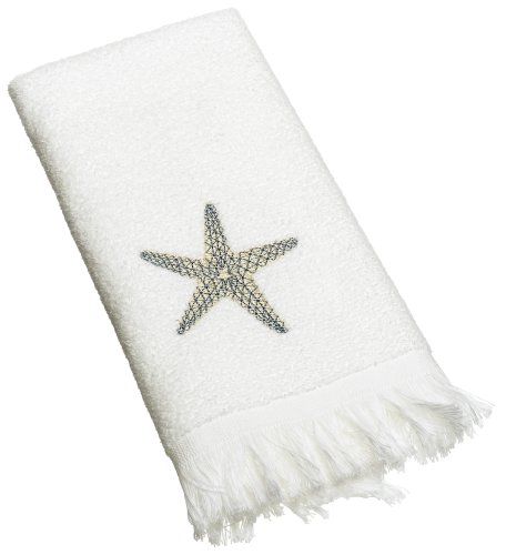 Avanti Linens By The Sea Fingertip Towel, White