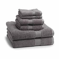 Kassatex Kassadesign Towel Set, Alloy Grey