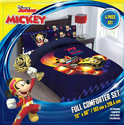 Disney Comforter Set - Mickey Roadster Racer Full