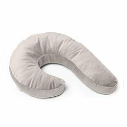 Avana Uno Adjustable Memory Foam Snuggle Pillow for Side Sleepers, Cloud/Camel
