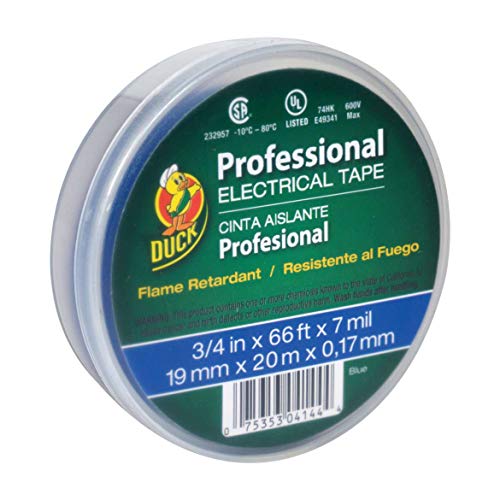 Duck Brand 667 Pro Series Electrical Tape: 3/4 in. x 66 ft. (Blue)