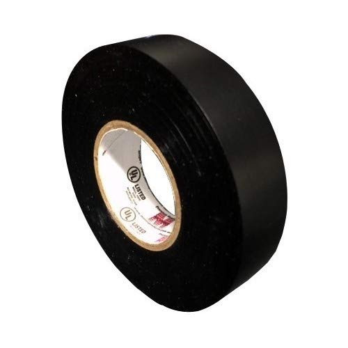 OhLectric OL-38752 Vinyl Electrical Tape - 8.5 Mil Commercial Grade Black Electric Tape - Heavy Duty, Flame Retardant- Highly