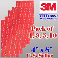 3m Vhb 4x8 3m Vhb 4 X8 Double Sided Foam Adhesive Sheet Tape 5952 Automotive Mounting Industrial Grade Very High Bond 5952 5 Sheet 4 3m Vhb 4x8 3m Vhb 4 X8 Double Sided Foam Adhesive Sheet Tape 5952 Automotive Mounting Industrial Grade Very High Bond 5952 5 Sheet 4
