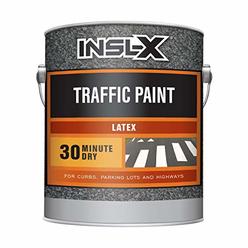 INSL-X TP322409A-01 Acrylic Latex Traffic Paint, 1 Gallon, Yellow