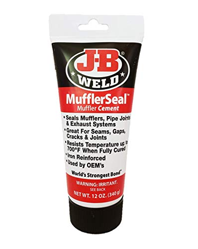J-B Weld MufflerSeal Muffler Cement Plastic Tube 12 oz, Model Number: 37912