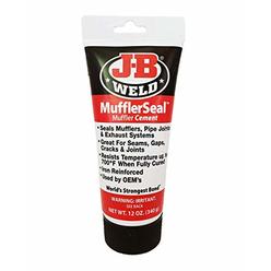 J-B Weld MufflerSeal Muffler Cement Plastic Tube 12 oz, Model Number: 37912