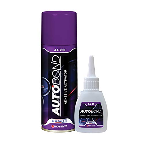 MITREAPEL Autobond Super CA Glue (1.4 oz) with Spray Adhesive